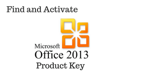 Microsoft office 2013 product key 