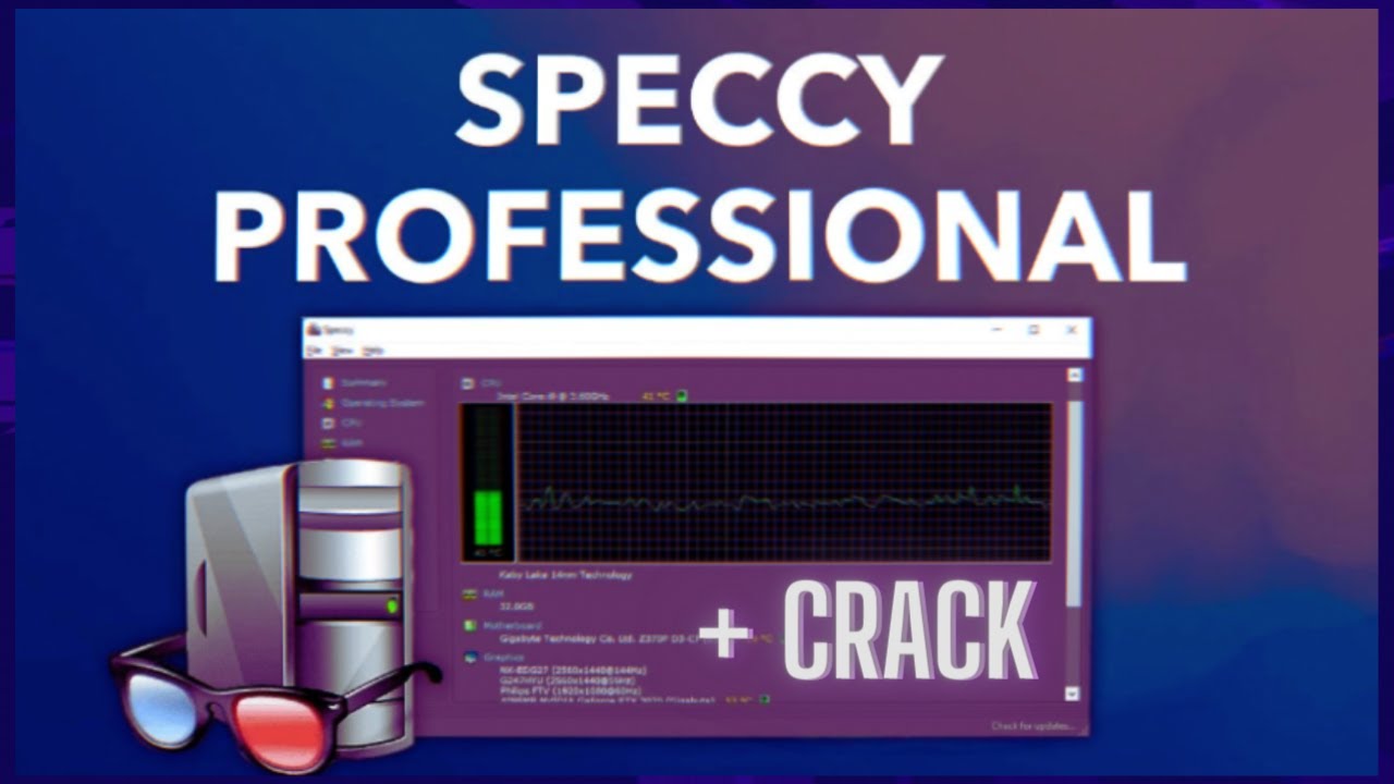 Speccy Pro Crack 1.32.803 Activation+ Serial Key Free Download