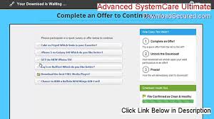 Advanced SystemCare Pro Crack Free Download